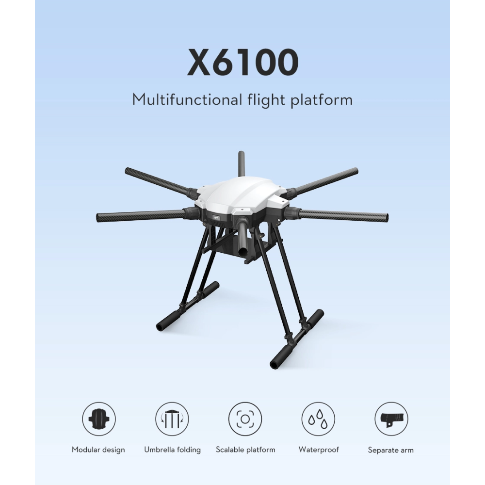 EFT Châssis de drone X6100