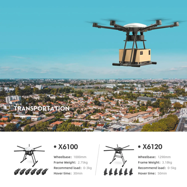 EFT Châssis de drone X6120