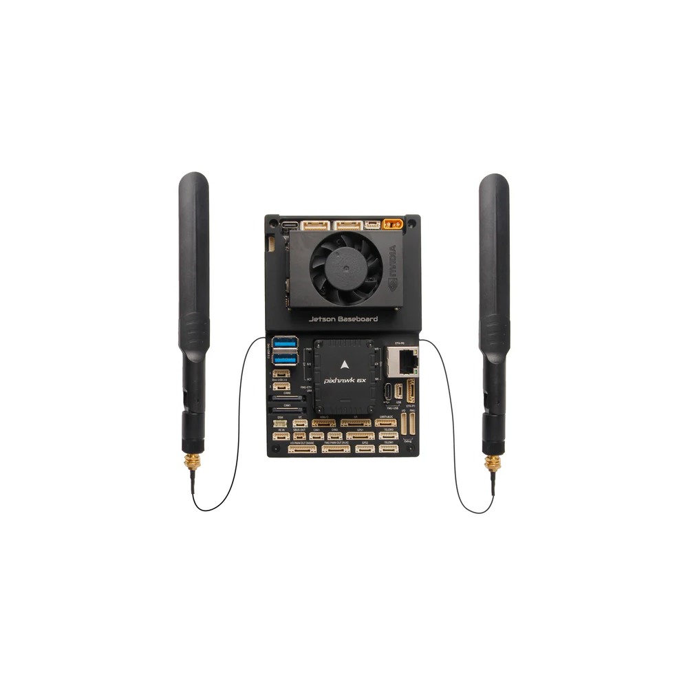 Pixhawk Jetson Baseboard Bundle - Pixhawk 6X / Jetson Orin NX 16GB (with Wi-Fi & SSD & Camera) / With Case